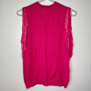 Ontwelfth Fringe Sweater Tank